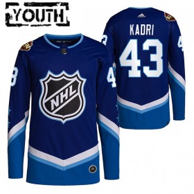 Camisola Colorado Avalanche Nazem Kadri 43 2022 NHL All-Star Azul Authentic - Criança